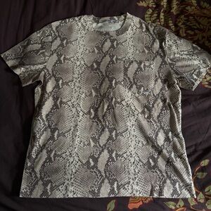 Alexander Wang Snake-Print T-Shirt